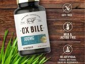 Jaučio tulžis (Ox Bile) 500 mg 60 vnt. - nuotraukos Nr. 4