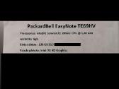 Packardbell Easynote Te69hv - nuotraukos Nr. 3