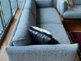 Ikea Äpplaryd trivietė sofa, Lejde pilka/juoda - nuotraukos Nr. 4