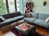 Ikea Äpplaryd trivietė sofa, Lejde pilka/juoda - nuotraukos Nr. 8