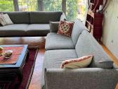 Ikea Äpplaryd trivietė sofa, Lejde pilka/juoda - nuotraukos Nr. 9