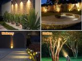 8 vnt. LED sodo šviestuvų rinkinys (29m ilgio) - nuotraukos Nr. 3