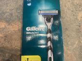 Gillette Mach3 skustuvas + 2 pakaitinės galvutės