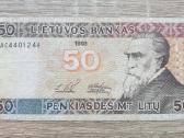 1993 metų 50 litų Jablonskis