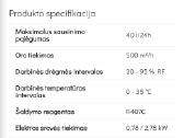 Profesionalus Sausintuvas drėgmės surinkėjas Te40 - nuotraukos Nr. 2