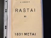Raštai Xi. 1831 metai