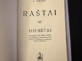 Raštai Xi. 1831 metai - nuotraukos Nr. 2