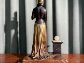 Prancūziška Art Deco Skulptūra - nuotraukos Nr. 8