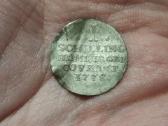 Hamburg 1 schilling 1778 sidabras