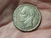 Venesuela 1 bolivaras 1954 sidabras - nuotraukos Nr. 2