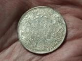Indija 1 rupija 1901 sidabras
