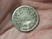 Lucca 1 franco 1808 sidabras