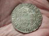 Braunschweig - Lünenburg 24 groschen 1674 sidabras