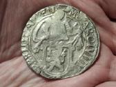 Olandija Liūto Taleris 1648 sidabras
