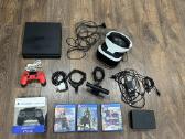 Playstation 4 slim 500gb/vr rinkinys V2/žaidimai 3