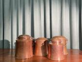 Antikvarinis varinis indas su dangčiu - nuotraukos Nr. 9