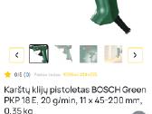 Karštų klijų pistoletai Bosch, Yato ir kt. - nuotraukos Nr. 2