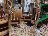 Vintažinis Hollywood Regency st. veidrodis - nuotraukos Nr. 7