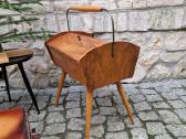 Vintažinės mid century rankdarbių dėžutės - nuotraukos Nr. 3