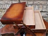 Vintažinės mid century rankdarbių dėžutės - nuotraukos Nr. 11