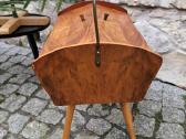Vintažinės mid century rankdarbių dėžutės - nuotraukos Nr. 14