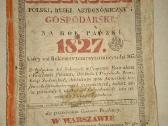 Kalendarz polski, Ruski, astronomiczny i. 1827.