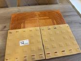 Vintažinės Čekoslovakiškos grindų plytelės 20x20cm - nuotraukos Nr. 3