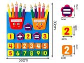 Veltinių pieštukų matematika - nuotraukos Nr. 2