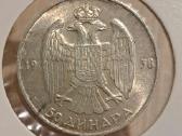 1938 Jugoslavija 50 dinarų - nuotraukos Nr. 2
