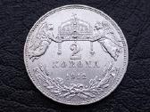 (645) 2 kronos 1912m. Austrija sidabras