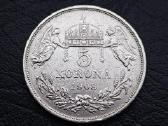(647) 5 kronos 1908m. Austrija sidabras