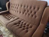Sofa-lova ir du foteliai