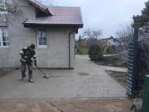 Trinkelių klojimas, bortų statymas