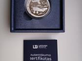 Lietuva 2025 10 eurų moneta Sidabras - nuotraukos Nr. 3