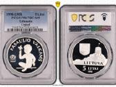 1998 m. 5 Litai - Vaikutis Unicef-pcgs Pr 67 Dcam