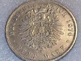 5 Markės - Württemberg - 1874 F - nuotraukos Nr. 2
