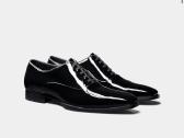 Black Tuxedo Oxford prabangūs klasikiniai batai.