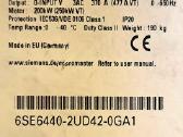 Parduodamas Siemens Dk Mm440 6se6440-2ud42-0ga1 - nuotraukos Nr. 3