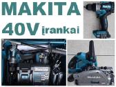 Makita 40v įvairūs įrankiai 4 modeliai