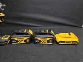 Dewalt 18v baterijos. ikrovikliai 5 ah 4 ah 5 ah p - nuotraukos Nr. 3