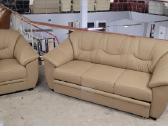 Nauji Odiniai Baldai Sofa - lova ir Fotelis - nuotraukos Nr. 2