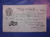 Anglijos 5 svarų banknotas