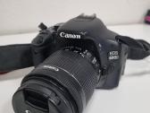 Canon EOS 600d fotoaparatas + 18-55mm objektyvu.