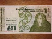 Airijos 1 £ banknotas