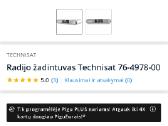 Technisat Kitchenradio Fm/bluetooth grotuvas Nauja - nuotraukos Nr. 12