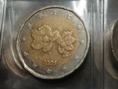 Euro monetos su klaidom,senos ,2002m.kopiuros