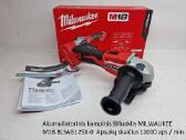 Kampinis šlifuoklis Milwaukee M18 Fsagf125xpdb-0x - nuotraukos Nr. 21
