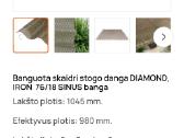 Banguota skaidri stogo danga Diamond
