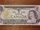 Kanados 1 $ banknotas