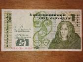 Airijos 1 £ banknotas